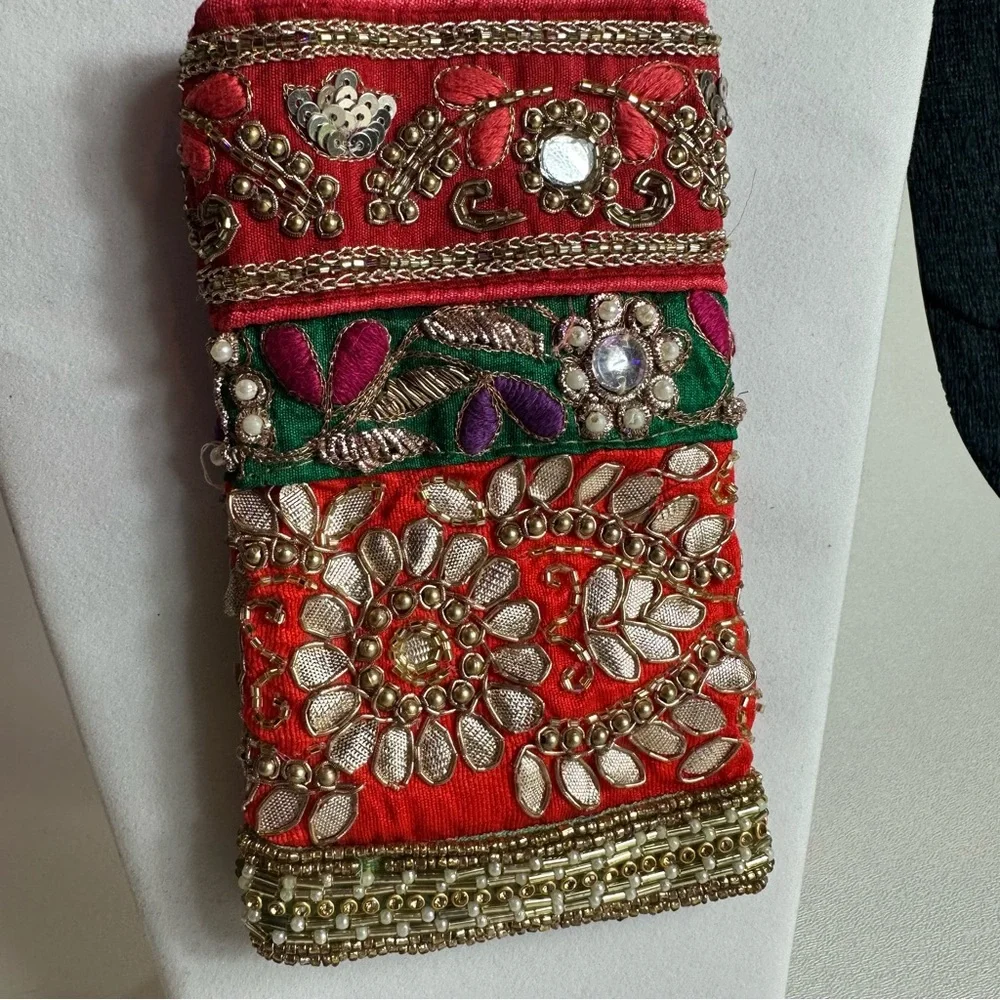 Unbranded Handmade Indian Belt Bag Clutch